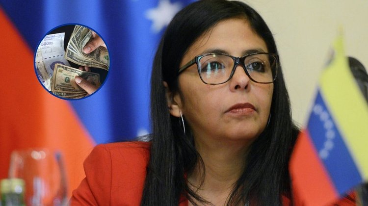 Delcy Rodríguez promete divisas en bancos para Venezuela