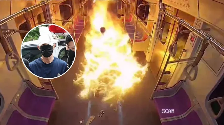 Imputan a hombre que incendio el metro de Seúl por divorciarse