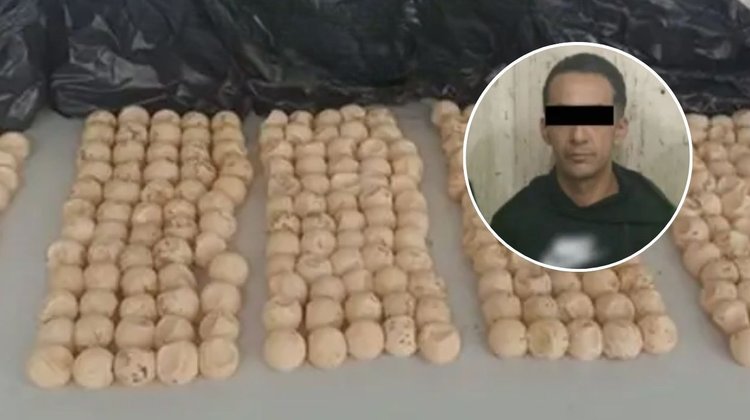 Detienen en Metro CDMX a hombre con 360 huevos de tortuga