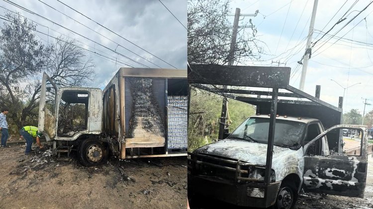 Incendio de vehículo moviliza a Protección Civil en Apodaca