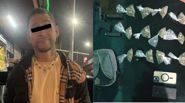 Detienen a ciudadano de Texas con arma de fuego en Monterrey