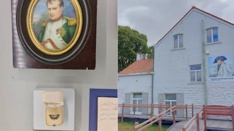 Roban un anillo de oro de Napoleón de un museo de Bélgica