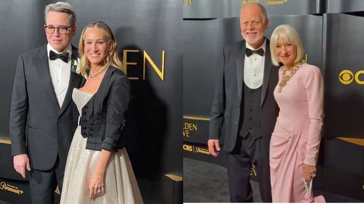 Sarah Jessica Parker y Helen Mirren reciben Globos honoríficos
