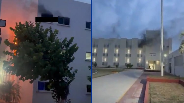 Sofocan incendio en Escuela Náutica Mercante de Veracruz