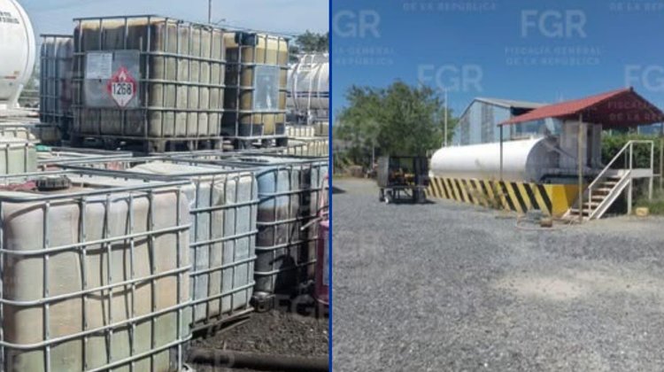 FGR asegura 467 mil litros de hidrocarburo en Salinas Victoria