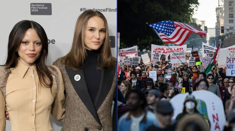 Natalie Portman y Jenna Ortega critican a ICE en Sundance