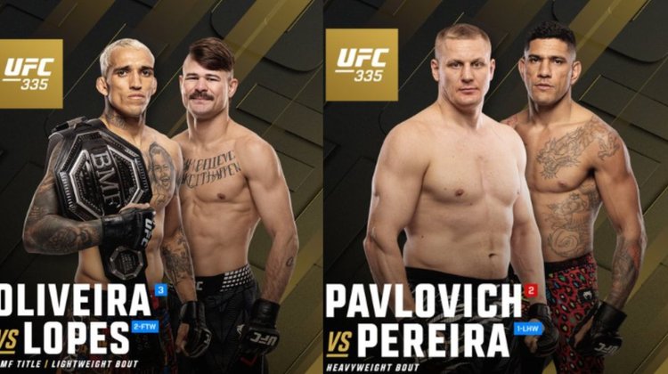 Confirman los primeros combates para UFC 335 en Las Vegas