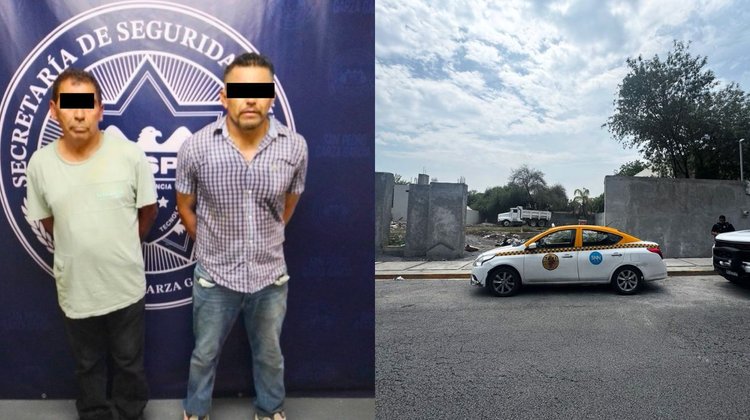 Detienen a dos hombres por presunto robo a casa en San Pedro