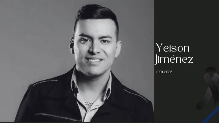 Fallece el cantante colombiano Yeison Jiménez en accidente aéreo 
