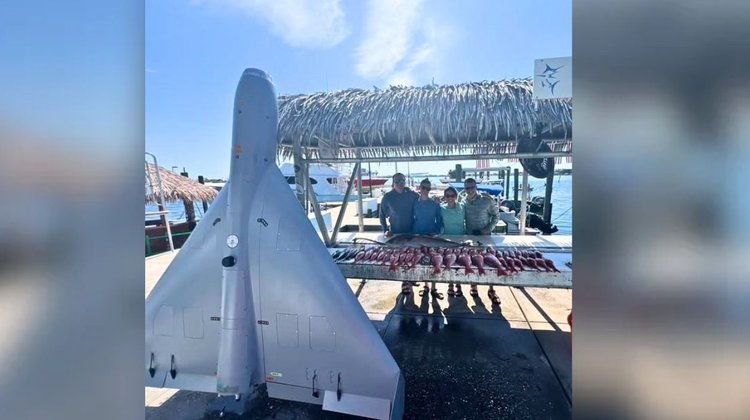 Pescadores de Florida hallan dron parecido a los usados por Irán