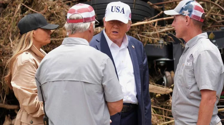 Trump visita Texas por inundaciones: 'Nunca había visto algo así'