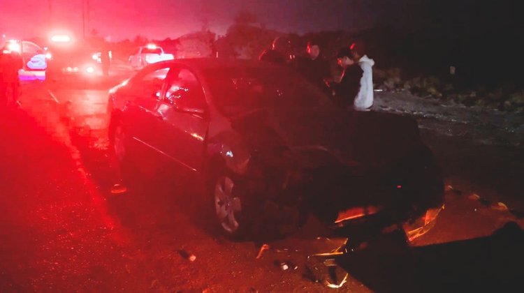 Mujer resulta lesionada tras chocar en Cadereyta