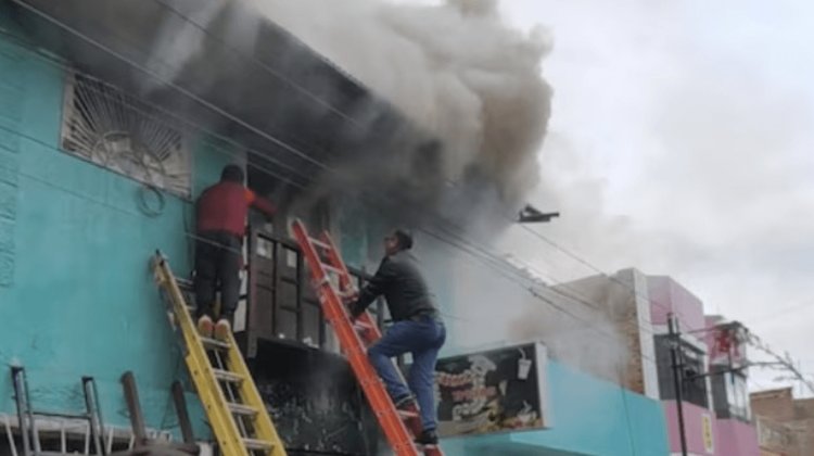 Incendio en karaoke deja 10 muertos y tres heridos en Perú
