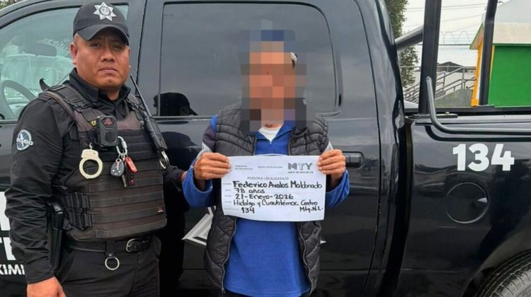 Policías de Monterrey localizan a hombre con reporte de búsqueda