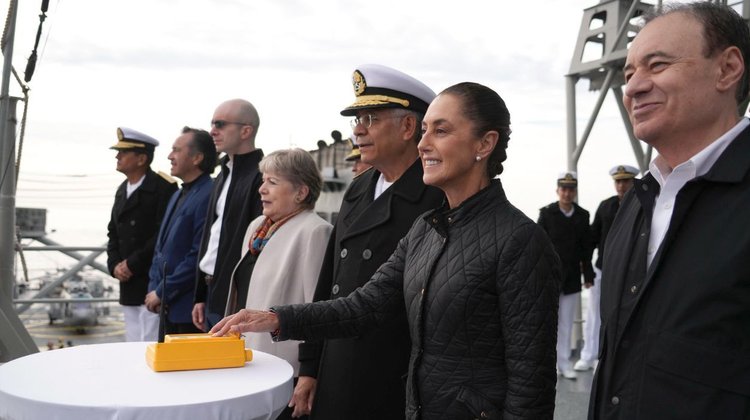 Semar hunde exbuque Corrientes y crea museo subacuático en Sonora