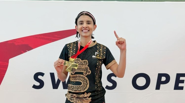 Fabiola Villegas obtiene oro en taekwondo en Suiza