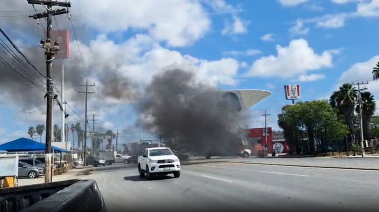Detención de Axel 'N' desata bloqueos en Matamoros 