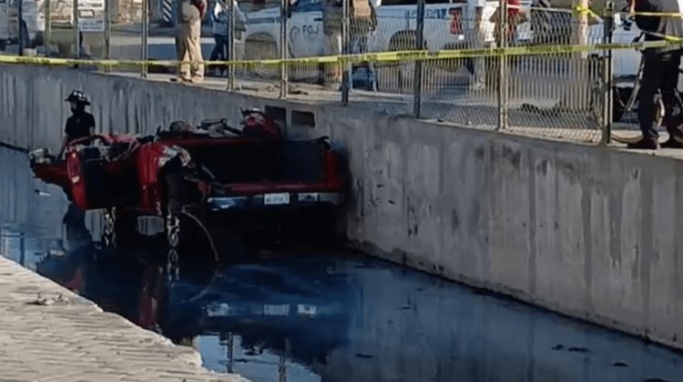 Volcadura deja una persona sin vida en Matamoros