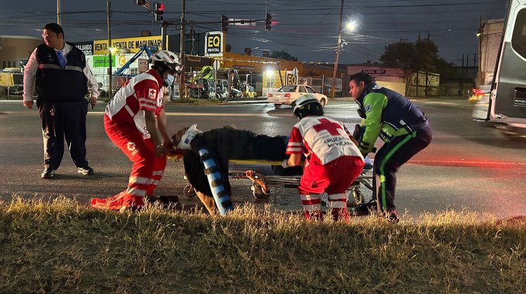 Atropellan a hombre tercera edad en San Nicolás