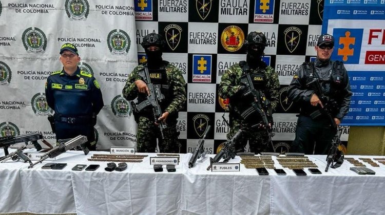 Rescatan a cuatro secuestrados en operativo en Colombia