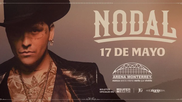 Nodal regresa a la Arena Monterrey con un concierto único