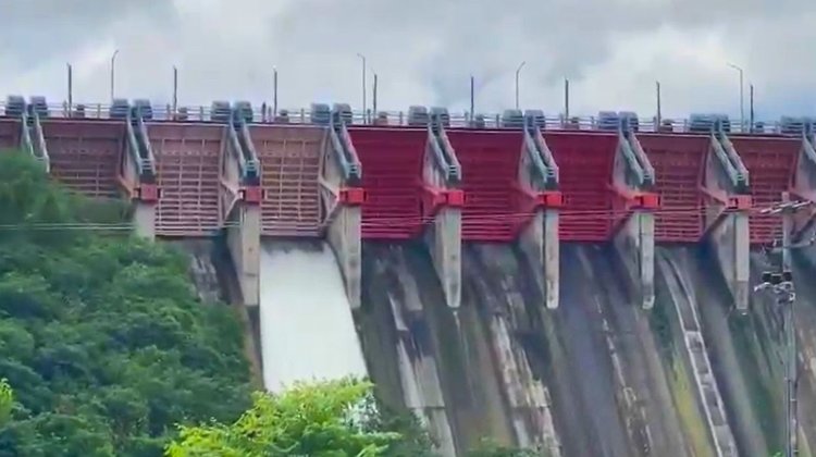 Inicia el desfogue de presa La Boca sin riesgo a la población