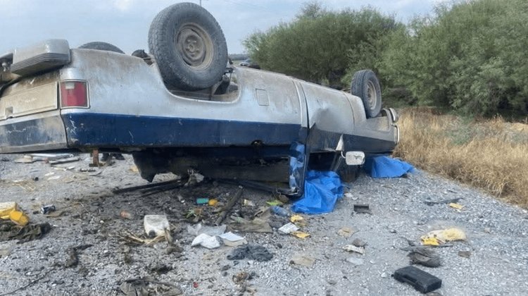 Accidente vial deja dos muertos en General Terán