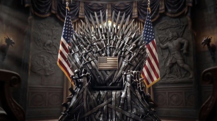 La Casa Blanca corona a Trump en video al estilo Juego de Tronos