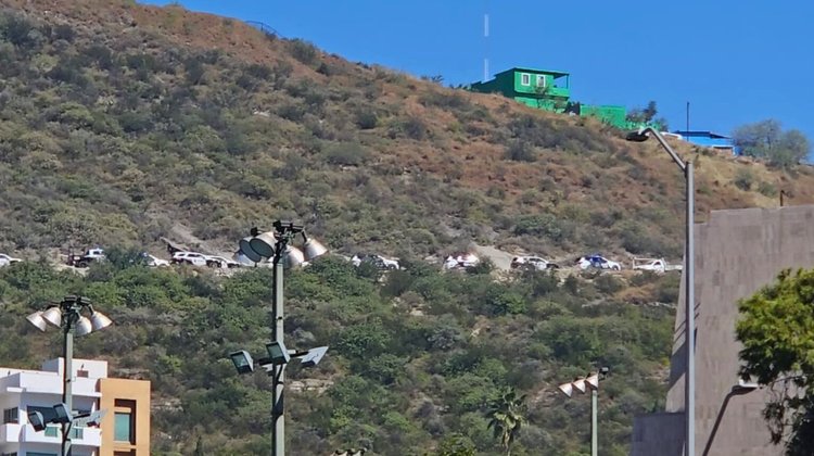 Movilización policiaca por disparos de arma en San Pedro
