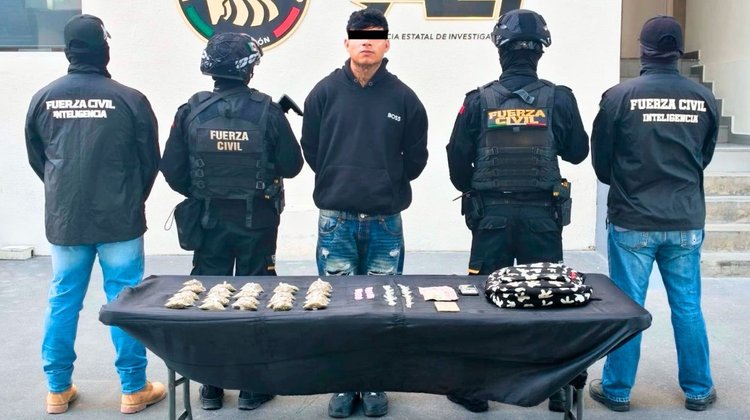 Detienen en Guadalupe a presunto integrante de grupo delictivo