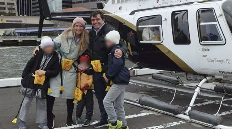 Aves impactaron helicóptero que cayó y mató a familia española