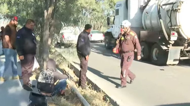Chocan motociclistas contra pipas en Santa Catarina