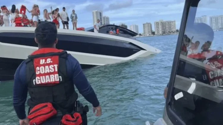 Guardia Costera de EUA irrumpe fiesta en barco por el Mundial