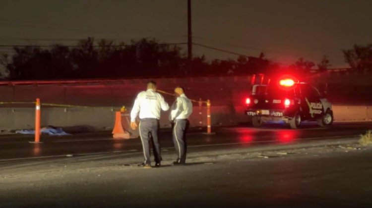 Muere hombre arrollado en la avenida Miguel Alemán en Apodaca