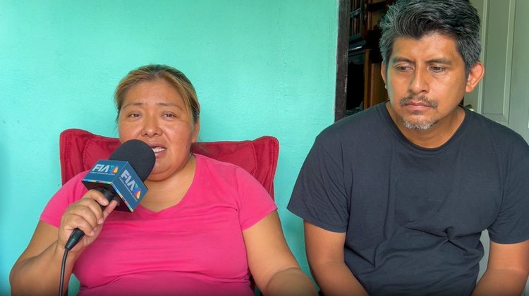 Padres de Wendy agradecen tras localizarla con vida
