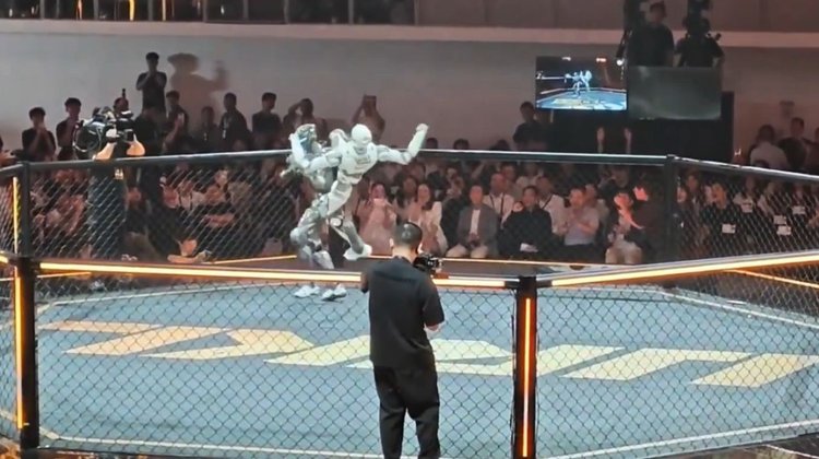 Así fue el primer torneo de pelea entre robots humanoides