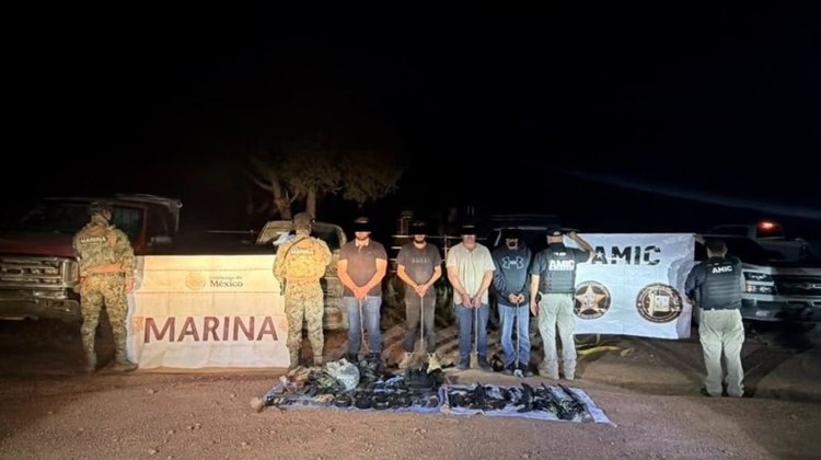 Abaten a objetivo prioritario y caen cuatro sospechosos en Sonora