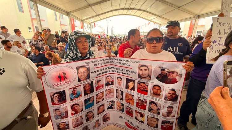 Piden justicia familiares de 'las cuatas' y buscadoras