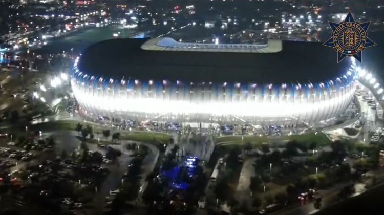 Detienen a 4 por faltas administrativas en el Rayados vs América