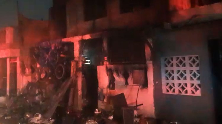 Muere hombre atrapado en incendio en su casa en Guadalupe