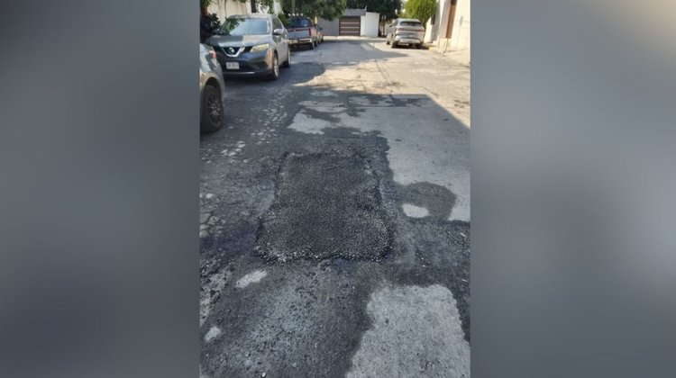 Reparan calle con baches en Guadalupe tras denuncia en Info 7