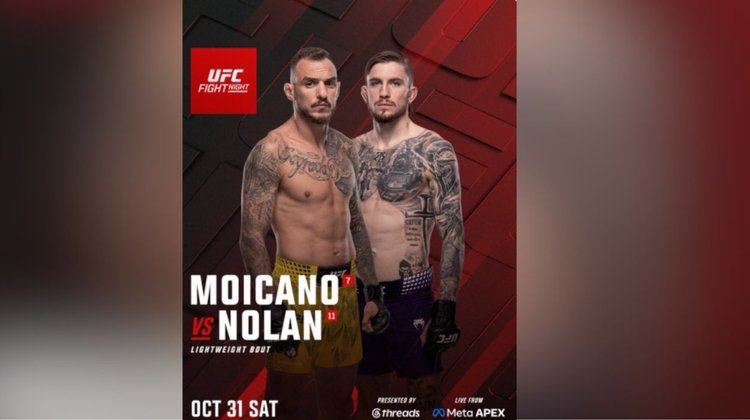 Renato Moicano enfrentará a Tom Nolan en UFC Vegas 123