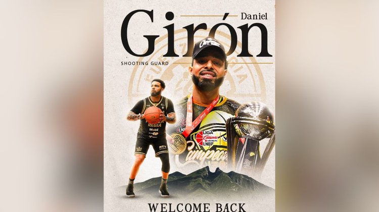 Daniel Girón vuelve a Fuerza Regia para temporada 2026