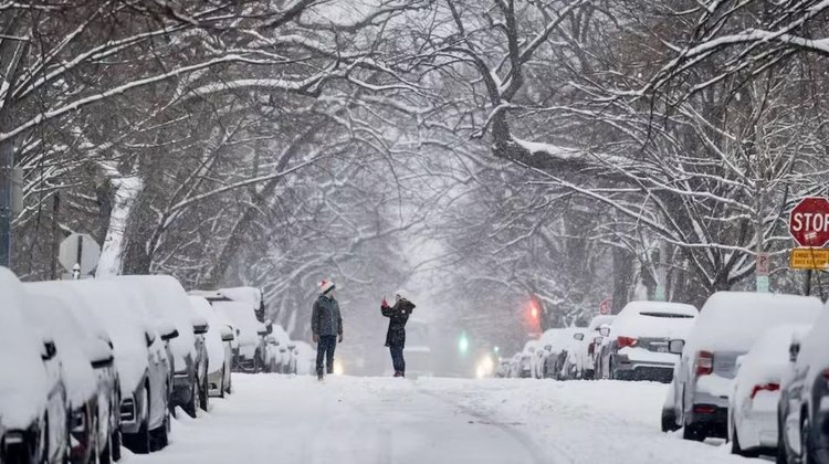 Estados Unidos avisa de una ola de frío en dos tercios del país