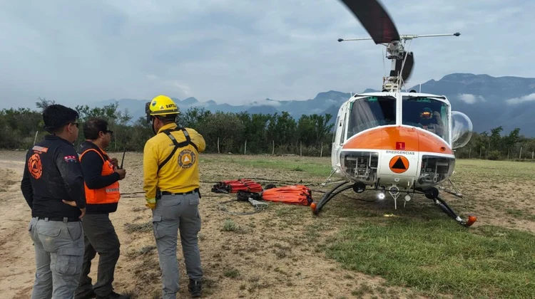 Reportan incendio forestal en Villaldama; movilizan unidades