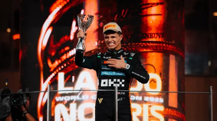 Lando Norris renueva su contrato con McLaren hasta 2030
