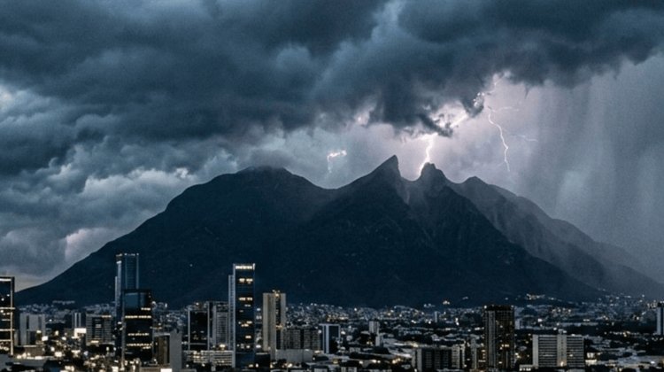 Alertan por ocho días de lluvias intensas en Área Metropolitana