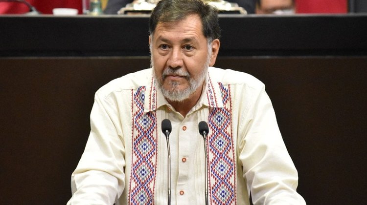 Autoriza Senado más de $100,000 pesos para viaje de Noroña