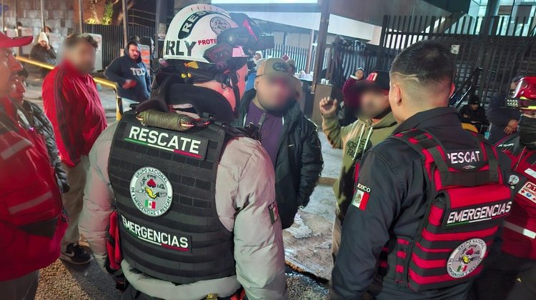 Llevan brigadistas apoyo a personas ante bajas temperaturas