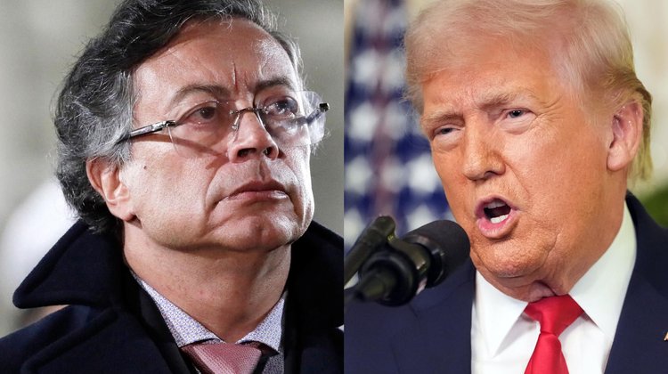 Trump realiza llamada con Petro y buscaría reunión binacional